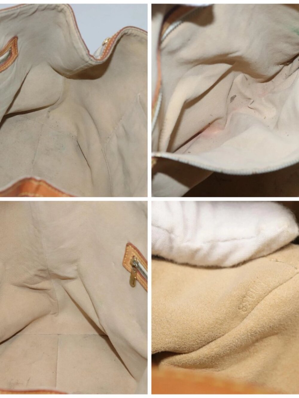 LOUIS VUITTON Damier Azur Hampstead MM Tote Bag N51206 LV Auth ep8433 - Picture 15 of 16